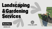 Landscaping Services Animation Design