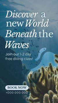 Waves Freediving Class Instagram Reel