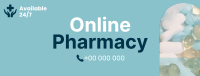 Modern Online Pharmacy Facebook Cover Design