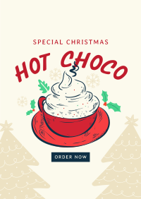 Christmas Hot Choco Flyer