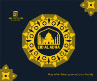 Eid Al Adha Frame Facebook Post