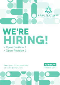 Hiring Cubes and Squares Flyer