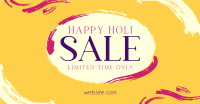 Brush Holi Festival Sale Facebook Ad