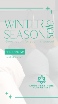 Winter Season Sale Instagram Reel Image Preview