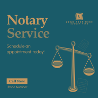 Professional Notary Services Instagram Post