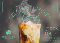 Coffee Pickup Daily Postcard