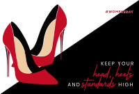 Classy Red Bottoms Pinterest Cover Image Preview