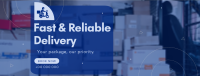 Reliable Courier Delivery Facebook Cover Image Preview