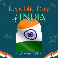 Indian National Republic Day Instagram Post