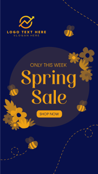 Spring Bee Sale YouTube Short