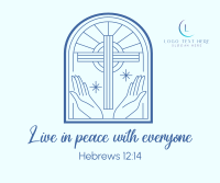 Peace Bible Verse Facebook Post