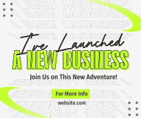 Modern Launch Business Facebook Post