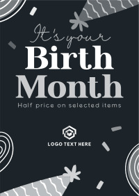 Birthday Month Promo Poster