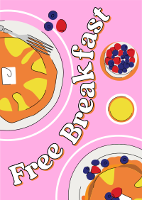 Breakfast Treat Poster