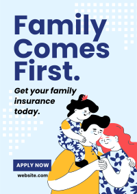 Family Comes First Flyer