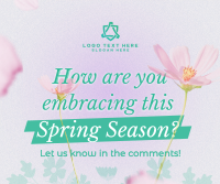 Spring Customer Engagement Facebook Post