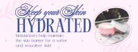 Skincare Hydration Benefits Facebook Cover