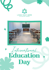 Education Day Celebration Poster