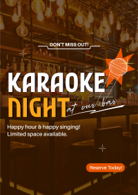 Reserve Karaoke Bar Poster