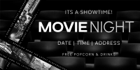 Movie Night Twitter Post