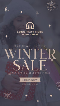 Special Winter Promo Facebook Story