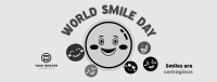 Emoticons Smile Day Facebook Cover Image Preview