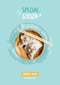 Special Gyoza Poster