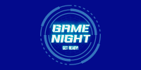 Futuristic Game Night Twitter Post