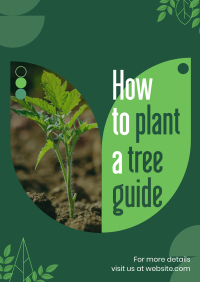 Plant Trees Guide Flyer