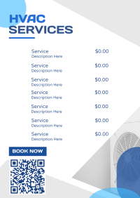 Corporate HVAC Expert Menu Image Preview