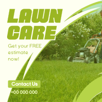 Lawn Maintenance Services Instagram Post