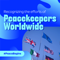 International Day of United Nations Peacekeepers Instagram Post