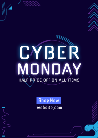 Virtual Monday Shopping  Poster