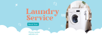 Laundry Bubbles Facebook Cover Design