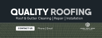 Roof Cleaning Facebook Cover example 4