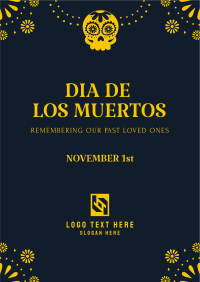 Dia De Muertos Flyer