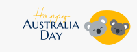 Happy Australia Day Facebook Cover Image Preview