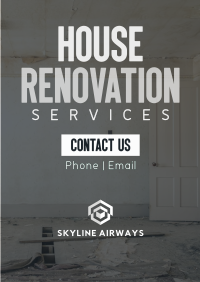 House Renovation Poster Image Preview