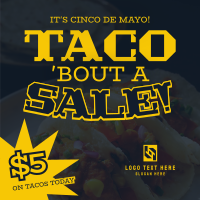 Cinco De Mayo Taco Instagram Post