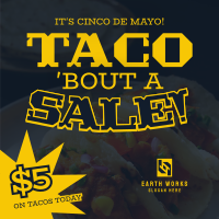 Cinco De Mayo Taco Instagram Post Image Preview