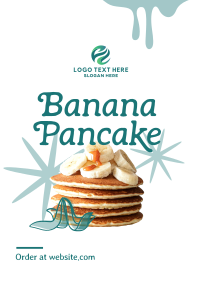 Order Banana Pancake Poster