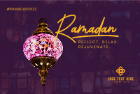 Ramadan Stained Glass Pinterest Cover