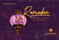 Ramadan Stained Glass Pinterest Cover Image Preview