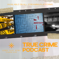 Scrapbook Crime Podcast Linkedin Post Design