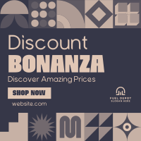 Geometric Discount Bonanza Instagram Post Image Preview