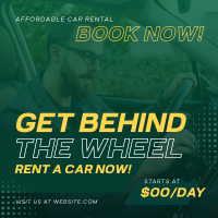 Rent a Car Instagram Post