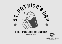 St. Patrick's Deals Postcard