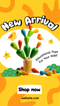 New Educational Toys Instagram Story