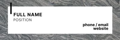 Granite Email Signature Image Preview