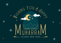 Wishing You a Happy Muharram Postcard